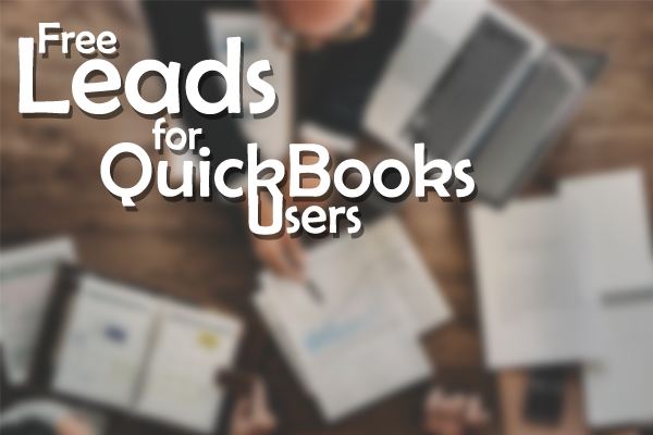 5000 Free Leads for QuickBooks Users